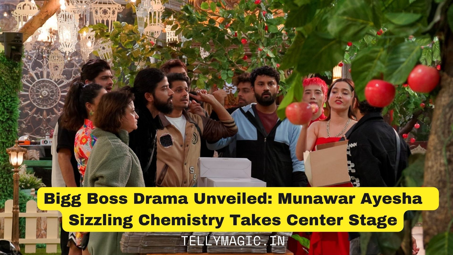 Bigg Boss Drama Unveiled: Munawar Ayesha Sizzling Chemistry Takes Center Stage