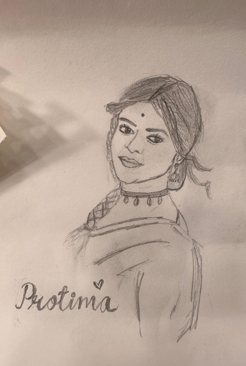 Aastha Sharma's Heartfelt Artistic Tribute: Sketching Bonds Beyond Neerja's Story"