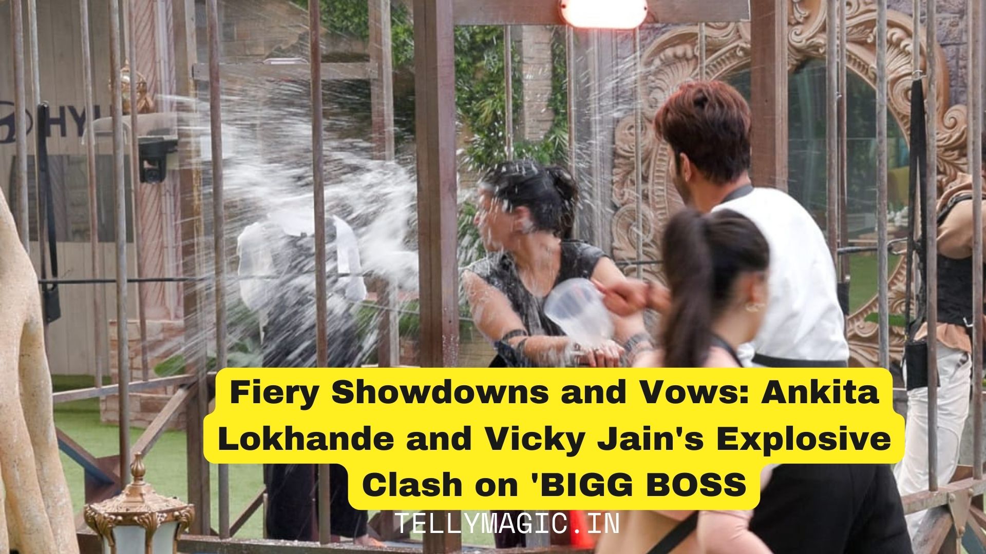 Fiery Showdowns and Vows: Ankita Lokhande and Vicky Jain’s Explosive Clash on ‘BIGG BOSS