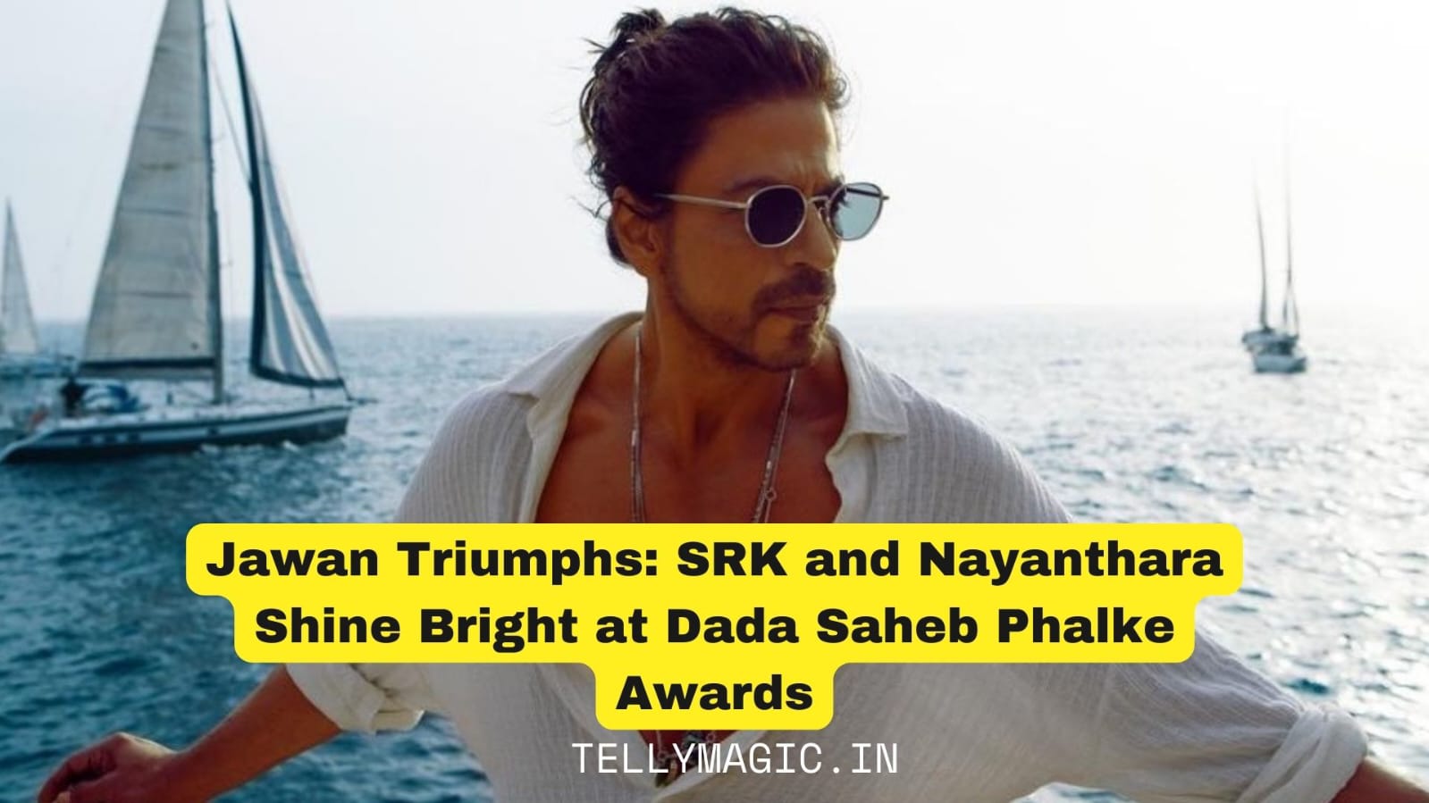 Jawan Triumphs: SRK and Nayanthara Shine Bright at Dada Saheb Phalke Awards