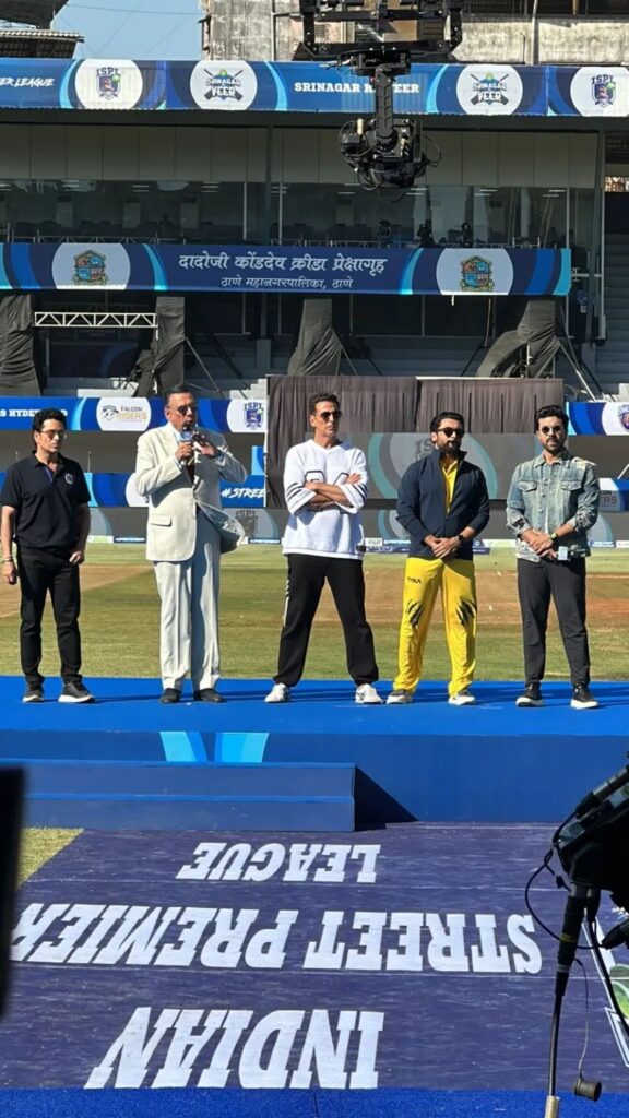 Akshay Kumar Lights Up ISPL Season, Rallying for Team Srinagar Ke Veer – A Star-Studded Spectacle of Sports and Stardom