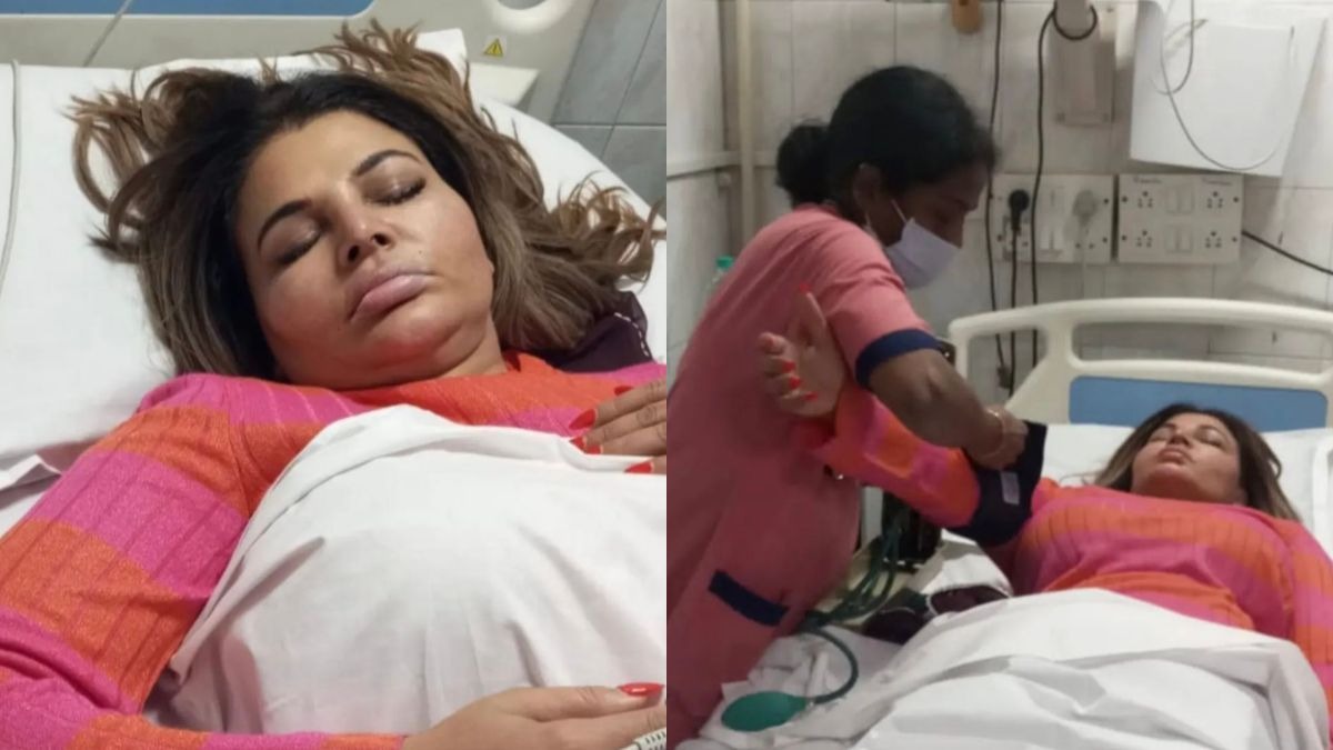 Reports! Controversial Queen Rakhi Sawant hospitalized due to serious heart-related ailment