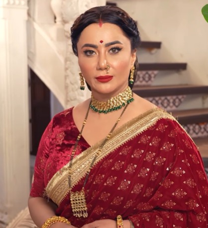 Nausheen Ali Sardar Adds a Personal Touch to Chandrika Look with Her Own Ethnic Jewellery in Vasudha