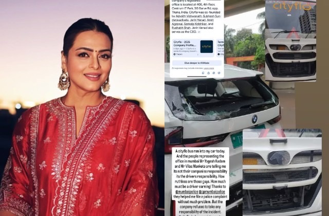 Bigg Boss 18 fame Shilpa Shirodkar’s car meets with major accident in Mumbai