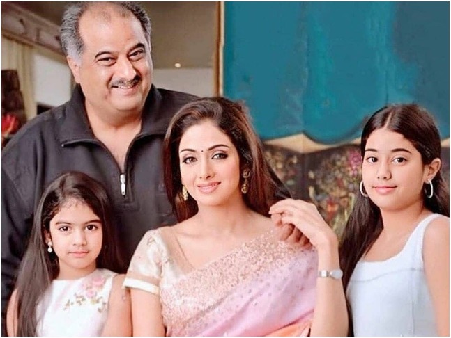 Janhvi Kapoor and Khushi Kapoor pay emotional tribute to their mother Sridevi. See Pics